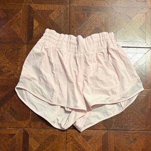 Lululemon Athletica Light Pink Athletic Shorts
